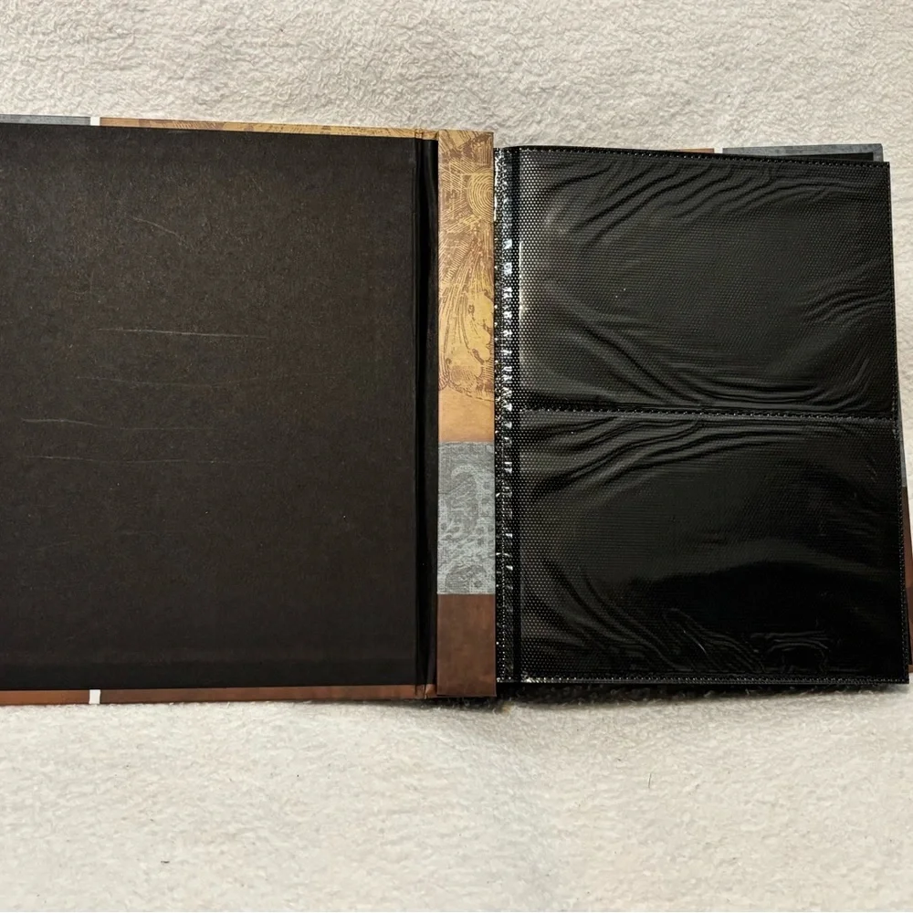 Memories photo album personalized keep sake Brown and Cream